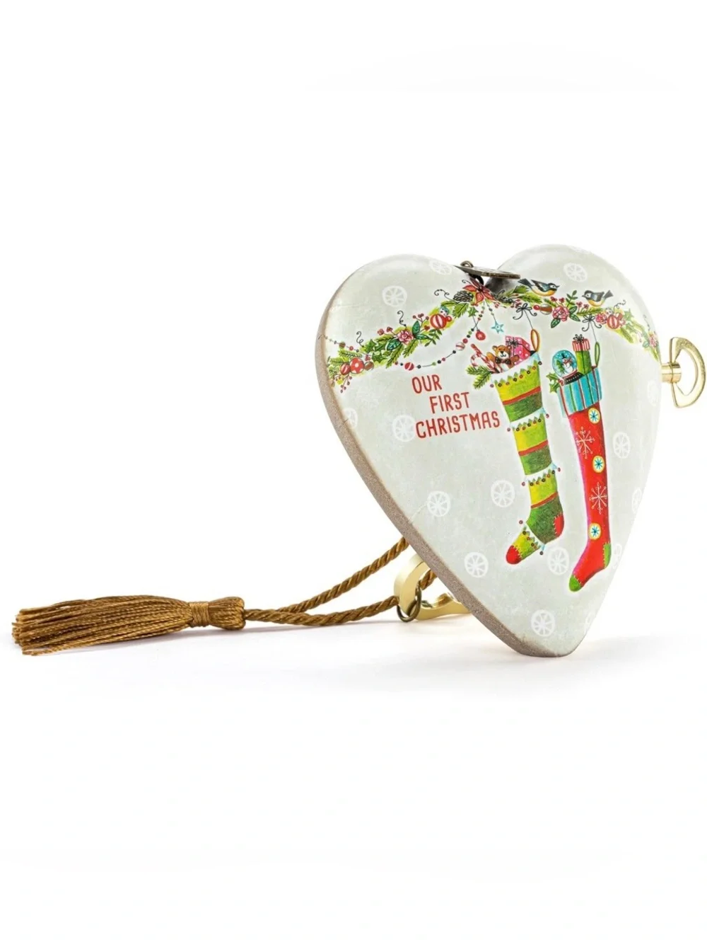 Our First Christmas Heart Ornament